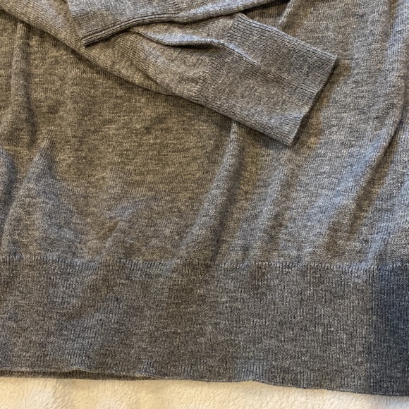 Grey crew neck sweater from THEORY - Picture 4 of 5